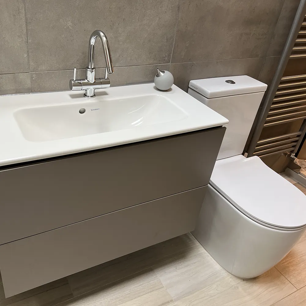 Plumbing - sink & toilet